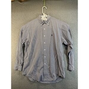 Polo Ralph Lauren shirt Blake Multicolor Striped‎ Button Front  Pony Men's M